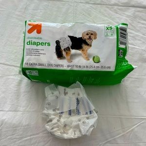 Puppy Diapers (open package)